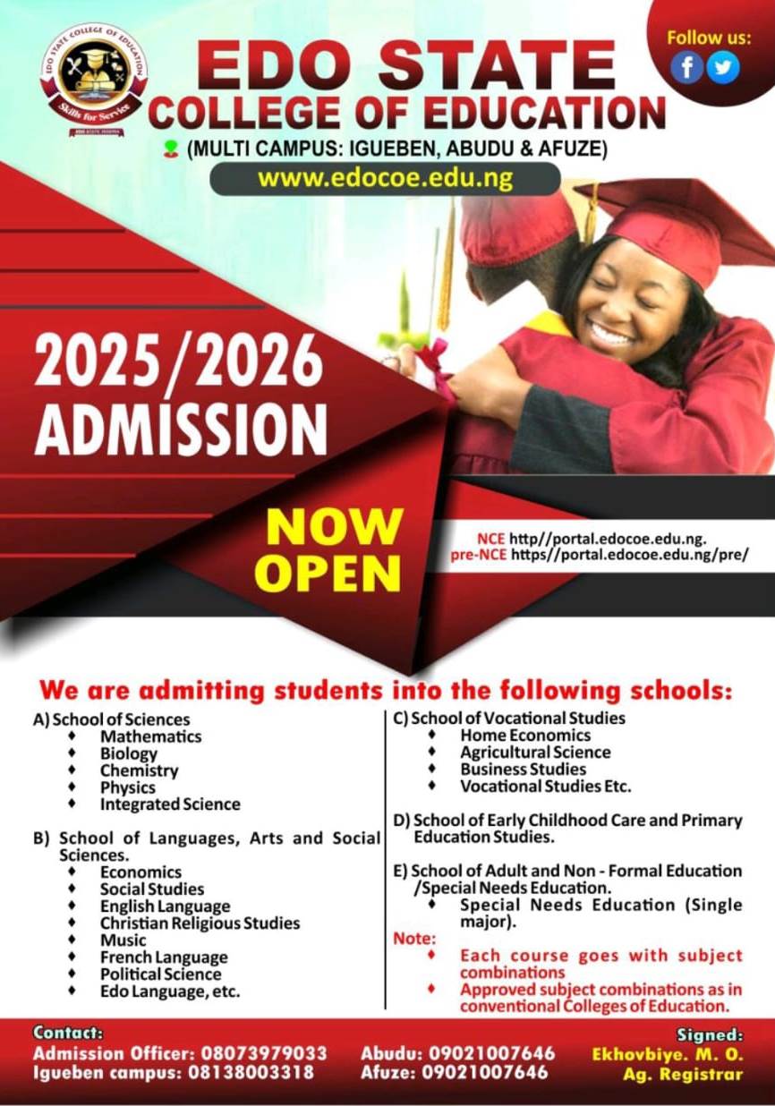 Edo State College of Education, Edo State
